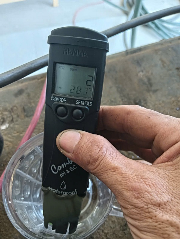 đo độ dẫn điện của nước tinh khiết