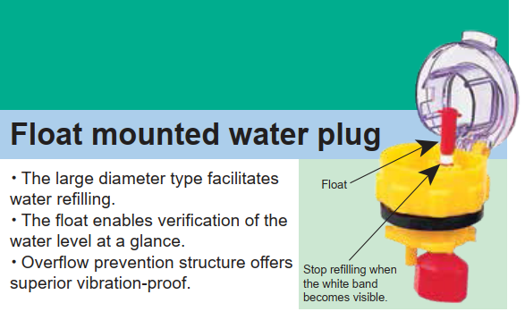 thời điểm châm nước sau khi sạc đầy