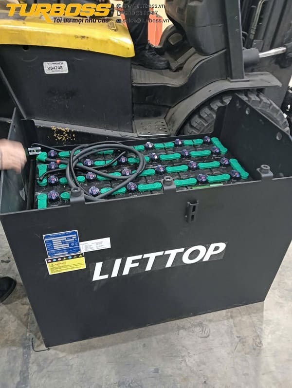 Bình điện xe nâng Lifttop 48V 545Ah dùng cho xe nâng điện công nghiệp