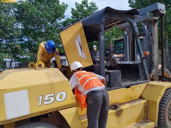 Kiểm tra hệ thống thủy lực xe nâng Kiểm tra hệ thống thủy lực xe nâng