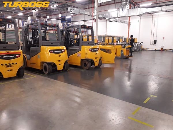SOH bình điện xe nâng giảm làm xe nhanh yếu dù vừa sạc đầy